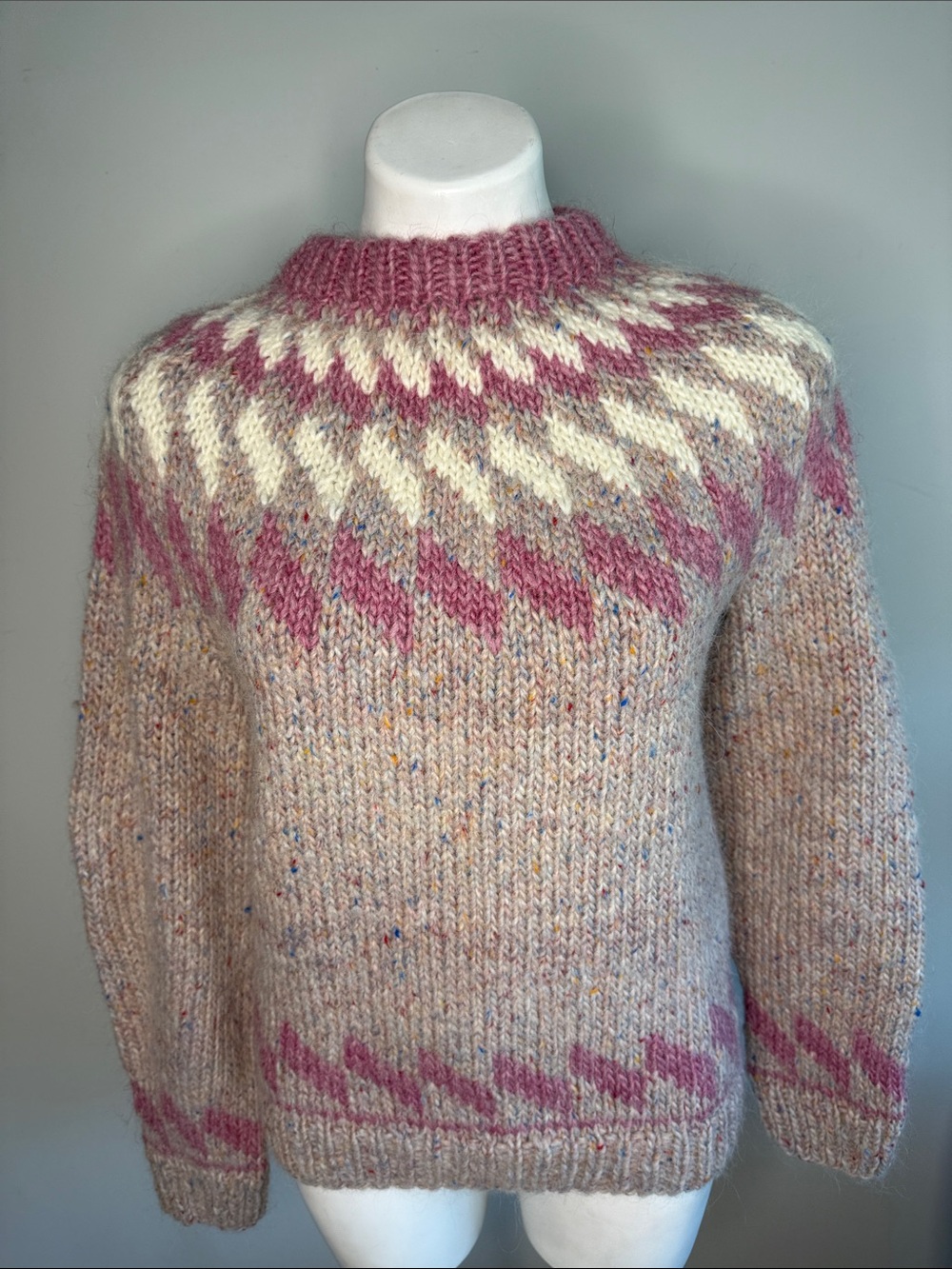 Handmade Icelandic Pullover Sweater EUC